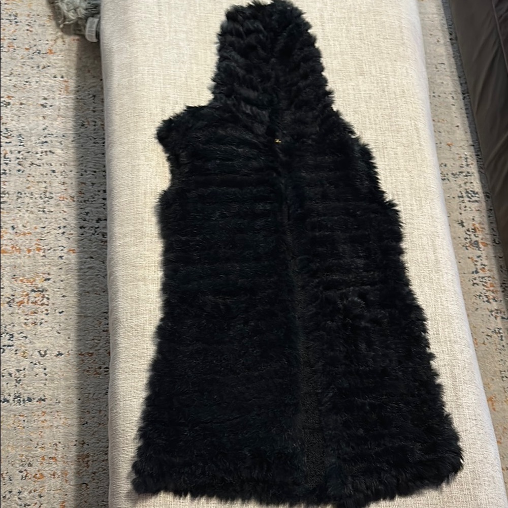 Abella Black Faux Fur Accessory
